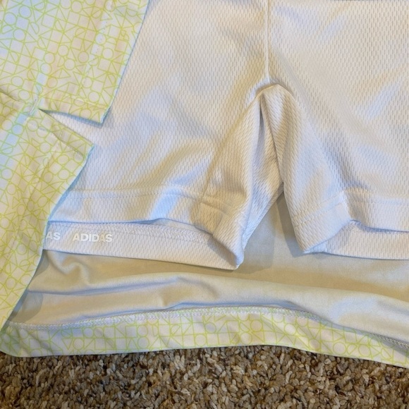Adidas Athletic Skirt Green XL Built in Shorts - Picture 2 of 5